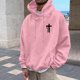 thumbnail image 5 of Sudadera con capucha para hombre, informal, a la moda, con estampado, de manga larga, con bolsillo, de poliéster, 5 of 7