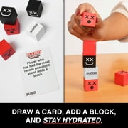 Buzzed Tower, Stack-and-Sip Adult Drinking Game for Game Night Parties, Tailgates, and Bachelor Parties by What Do You Meme?