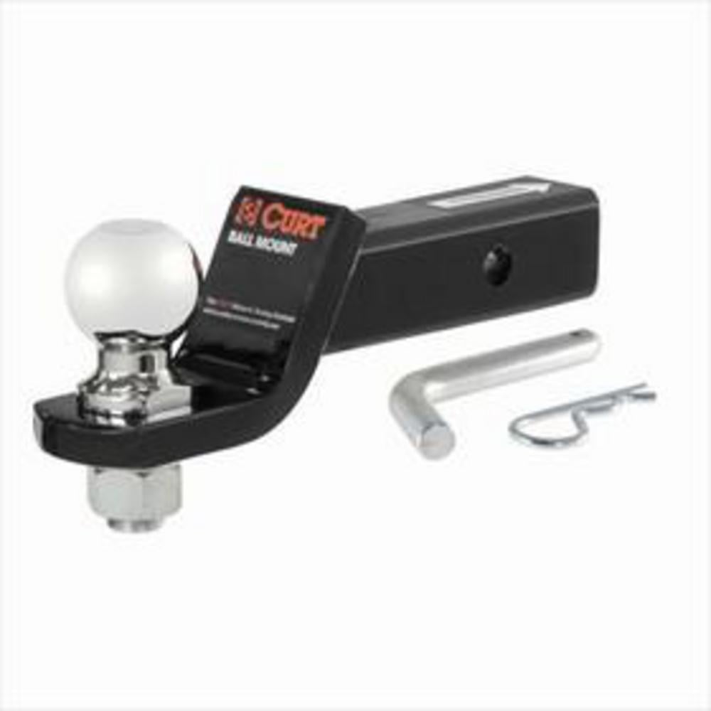 CURT 45041 Trailer Hitch Mount with 25/16Inch Ball & Pin, Fits 2Inch