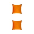 thumbnail image 1 of Inteprter Funda Cojín Asiento Funda Cojín Decorativo Naranja Naranja 50x50cm 2piezas, 1 of 6
