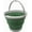 Grey/Dark Sea Green, variant on SAMMART 10L (2.64Gallon) Collapsible Fishing Bucket - Foldable Round Tub - Portable Plastic Water Pail - Space Saving Outdoor Waterpot - Trunk Organizer