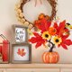 thumbnail image 4 of Decoración de árbol de calabaza de simulación de Halloween, decoraciones para el hogar de otoño y Acción de Gracias, adornos florales para mesa de comedor y sala de estar, 4 of 6