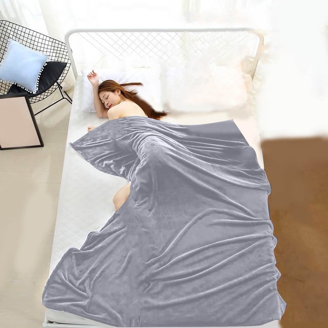 Soft Microfiber Flannel Blankets for Couch Bed Sofa, Warm All Seasons Throw with Double-Sided Comfort, Durable Polyester