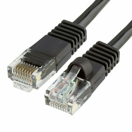 CableVantage CAT5 CAT5 RJ45 Ethernet LAN Network Patch Cable For PC  Mac  Laptop  PS3  PS4  XBox  Internet Router black 3ft 6ft 10ft 15ft 25ft 30ft 50ft 75ft 100ft 150ft 200ft black price history on PriceWatchPro