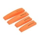 thumbnail image 1 of Sidaley Tira protectora de espuma EVA para puerta de coche, juego de protector contra arañazos para parachoques, barra adhesiva Herramientas de reparación de automóviles Naranja, 1 of 5