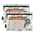 thumbnail image 2 of Cute Koala with Leaf 2 Pack Pencil Pouch for 3 Ring Binder Smooth Zipper Folders with Pockets Clear Window Pencil Case, 2 of 6