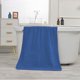 thumbnail image 1 of Toalla de baño de terciopelo grueso | Tamaño ampliado: 140 x 70 cm | Toalla de poliéster suave y absorbente para baño, natación y viajes | Azul, rosa, naranja y amarillo, 1 of 6