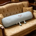 thumbnail image 7 of Ice Silk Long Cushion for Support and Comfort - Cooling Body Pillow for Waist, Back & Legs - High-Resilience Stuffing, Breathable Fabric, Perfect for Home, Sofa & Dorm Use Blue, 7 of 7