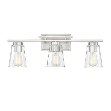 Savoy House-Calhoun - 24 Two Light Bath Vanity  Satin Nickel Finish