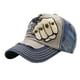 thumbnail image 4 of Gorra de Béisbol Vintage Sombrero de Mezclilla con Remaches de Ajustable - Negro, 50-60cm Yinane Gorra de béisbol para mujer, 4 of 8