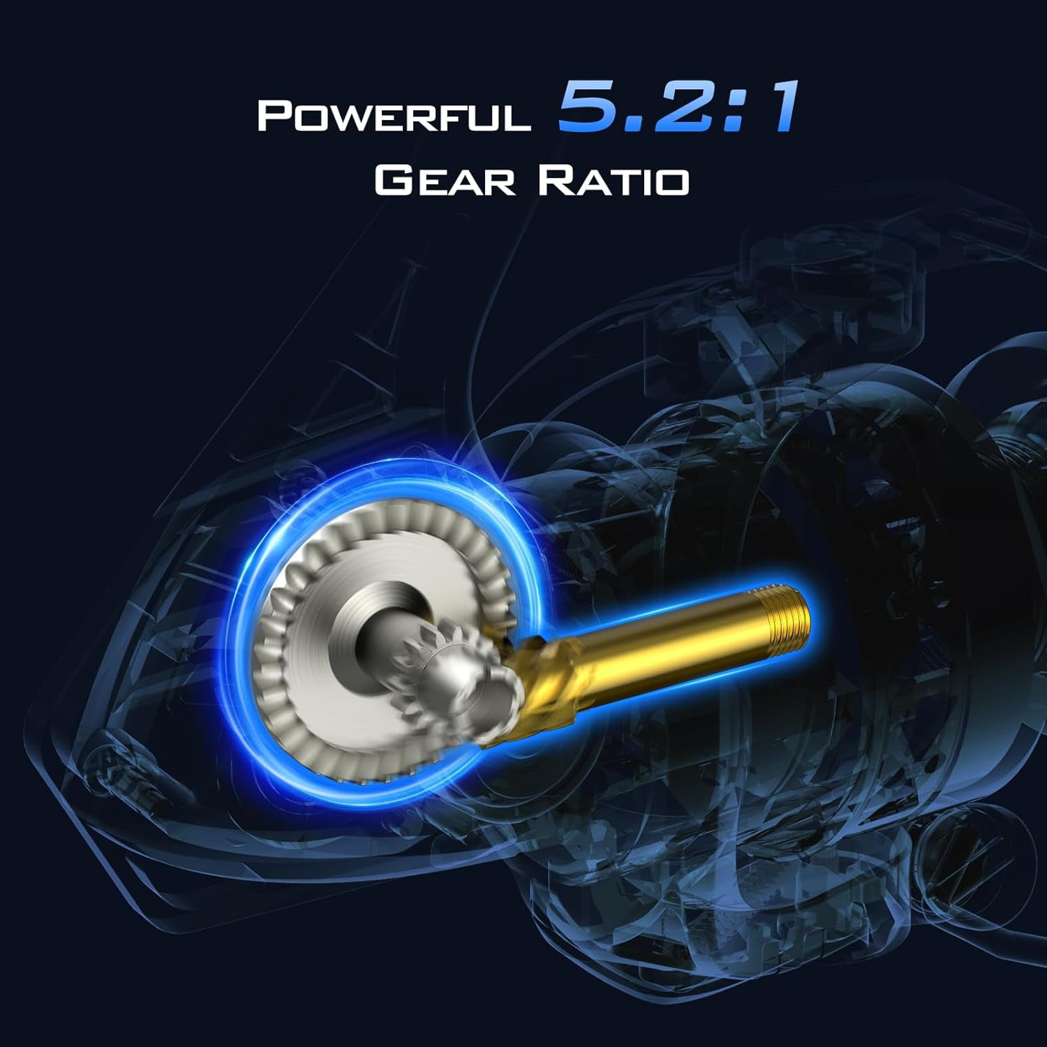 KastKing 2000 Spinning Reels, 17.5Lbs Max Drag, 5.2:1 Gear Ratio-Centron Black