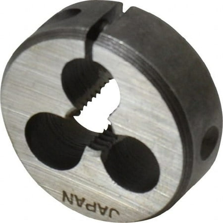 

M6.3x1.00 Metric Coarse HSS Round Adjustable Die 1 OD RH Thread