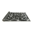 thumbnail image 2 of Ahgly Company Indoor Rectangle Abstract Gray Modern Area Rugs, 4' x 6', 2 of 4