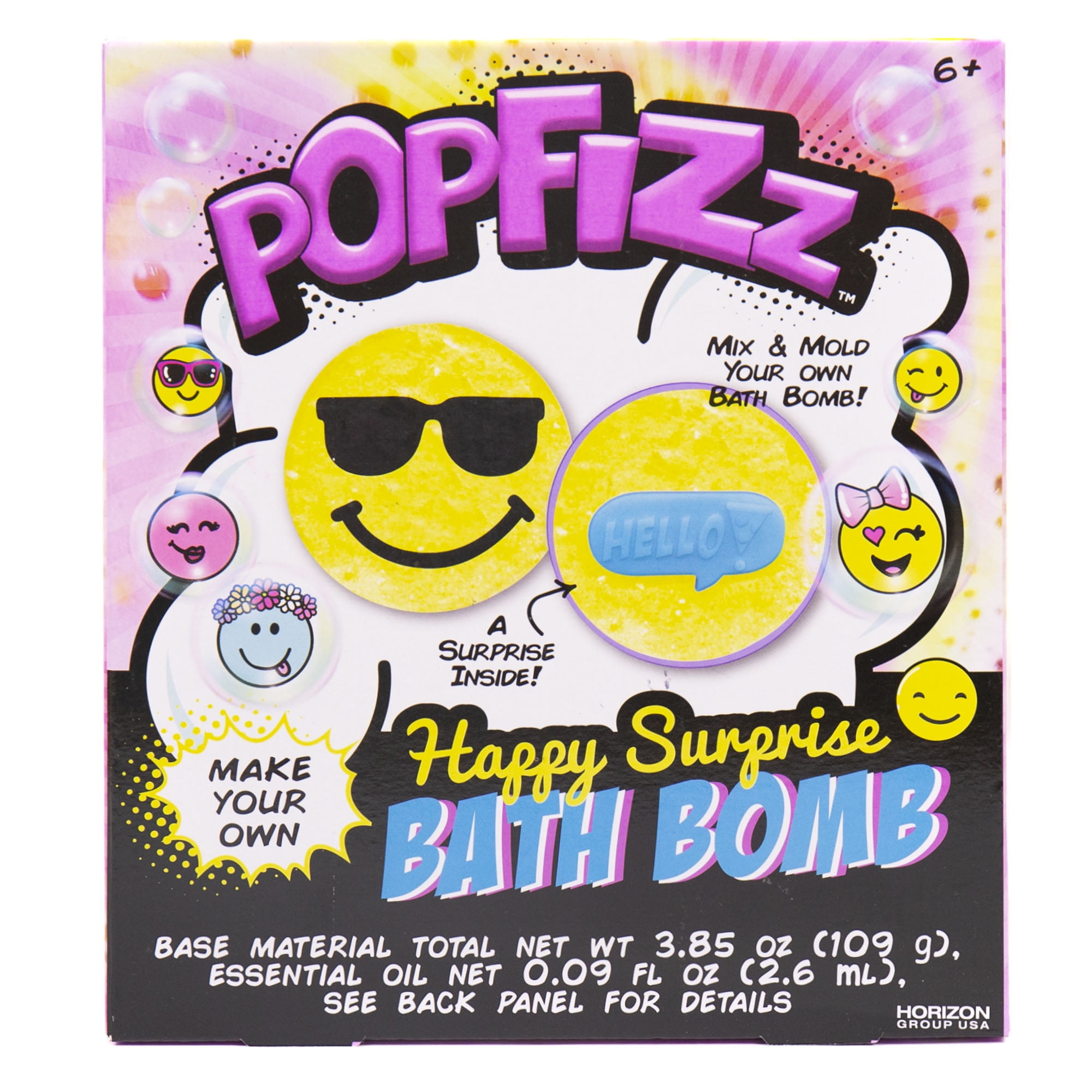 Popfizz Happy Surprise Bath Bomb Kit, 1 Each