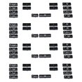 thumbnail image 1 of 4X Tapa de 14 Botones Aire Acondicionado para AutomóVil A / C Panel de Control Interruptor Tapa de Tecla para E39 E53 525I 530I 540I M5 X5, 1 of 6