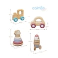 thumbnail image 4 of Juguete Montessori 4 en 1 para bebé | Bloques de madera con vehículos | 10 meses+, 4 of 5