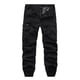 thumbnail image 2 of Pantalones largos para hombre, multibolsillos, lavados, informales, para exteriores, de algodón y poliéster, 2 of 3