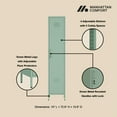 thumbnail image 4 of Naomi Armoire de Rangement Moderne à 15 Casiers Simples avec 5 Tablettes Ajustables, Vert, 4 of 9