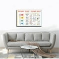thumbnail image 4 of AVOI Zones of Regulation Poster, Feelings Posters, Feelings Chart For Kids, Emotions Poster, Autism Sensory Products 05 Canvas Wall Art Decor Print Picture Paintings Unframe: 11x14inch(28x36cm), 4 of 5
