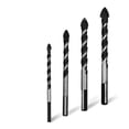 thumbnail image 3 of Yesfashion Multi-purpose Alloy Triangle Drill Bit Drilling Porcelain Ceramic Wall Glass Mirror Wood, 3 of 9