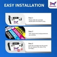 thumbnail image 6 of HaloFox Compatible Epson 220 Ink Cartridges Replacement for WF-2760 WF-2750 WF-2630 WF-2650 WF-2660 XP-320 XP-420 XP-424 (1Black,1Cyan,1Magenta,1Yellow), 6 of 8