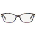 thumbnail image 3 of Coach HC 6065 Plastic Womens Rectangle Eyeglasses Dark Tortoise 51mm Adult, 3 of 5