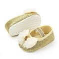 thumbnail image 5 of Infant Girls Soft Sole Bowknot Princess Wedding Dress Mary Jane Flats Prewalker Newborn Light Baby Sneaker Shoes, 5 of 5