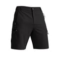 thumbnail image 6 of BRANROY Men's Hiking Cargo Shorts - Lightweight Outdoor Casual Shorts with Multiple Pockets for Camping, Golf, Travel, and Adventure,Black M, 6 of 8