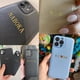 thumbnail image 3 of Funda personalizada con nombre para iPhone 14, 13, 12, 11 Pro Max, letras iniciales, cuero PU, cubierta grabada, 13, 14 Pro Max, 3 of 4