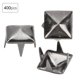 thumbnail image 5 of 400 Conjuntos De Remaches Cuadrados De Múltiples Tamaños De Cobre Cuadrados Cuadrados Para Ropa, Calzado Y Bolsas Cuatro Puntas Para Artículos De Cuero Decorativo, 5 of 7