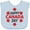 AE-Light Blue, variant on Inktastic Happy Canada Day- Maple Leaf Circle Boys or Girls Baby Bib