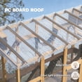 thumbnail image 5 of PawHut Catio Playground Outdoor Cat Enclosure, Wooden Outdoor Cat House Weatherproof for Multiple Cats, Shelves & Bridges, Yellow, 5 of 9