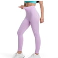 thumbnail image 5 of Idoravan Yoga Pants Women Workout Leggings Tummy Control Work Dress Pants Women Women's Sport Casual Solid Color Ladies Fashion Waist Yoga Pants Long Pants, 5 of 6