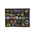 thumbnail image 2 of Póster de exhibición de almacenamiento de insignias, brazalete de aficionado del ejército, paño de acabado, velcro, para colgar en la pared, 2 of 5