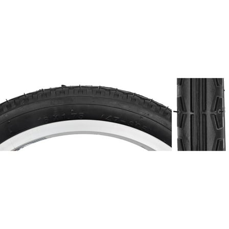 Sunlite Tire 16X1.75 Black/Black Street K123