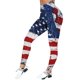 thumbnail image 1 of Gibobby Pantalones de yoga Mujeres Casual Cuatro de julio Día de la Independencia Impreso Deportes Leggings Pantalones largos(Rojo de la sandía,CH), 1 of 5