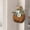A, variant on Wall Mounted Woven Basket, Small Imitation Rattan Storage Basket with Hanging Loop, Farmhouse Decor Organizer for Bathroom Kitchen