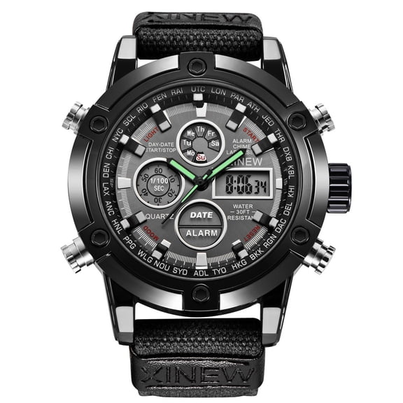 WWG Watches for Men Men Nylon Watch Quartz Men Sports Casual Watch