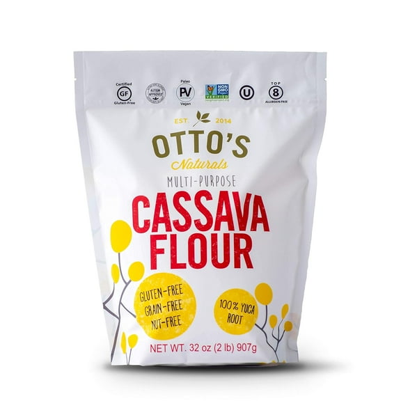 Pack of 6, Ottos Naturals Organic Cassava Flour, 32 oz