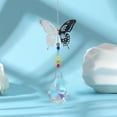 thumbnail image 3 of Butterfly Crystal Suncatcher Hanging Crystal Rainbow Maker For Window Home Garden Decoration, 3 of 5