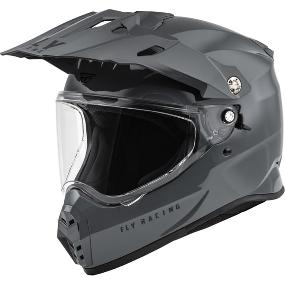 Fly Racing Trekker Helmet - Solid Colors - 2021.5 Model - Grey - LG