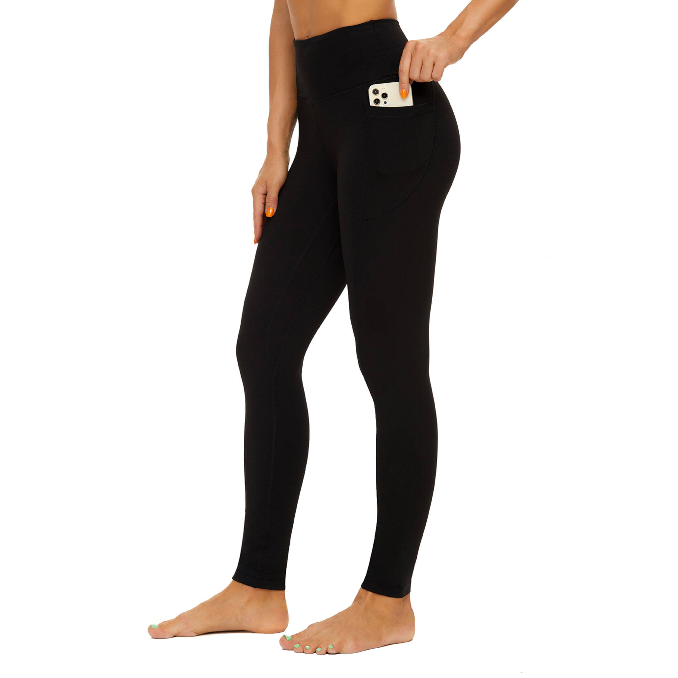 iniber Women's High Waist Yoga Pants with Pockets, 4-Way Stretch photo 1