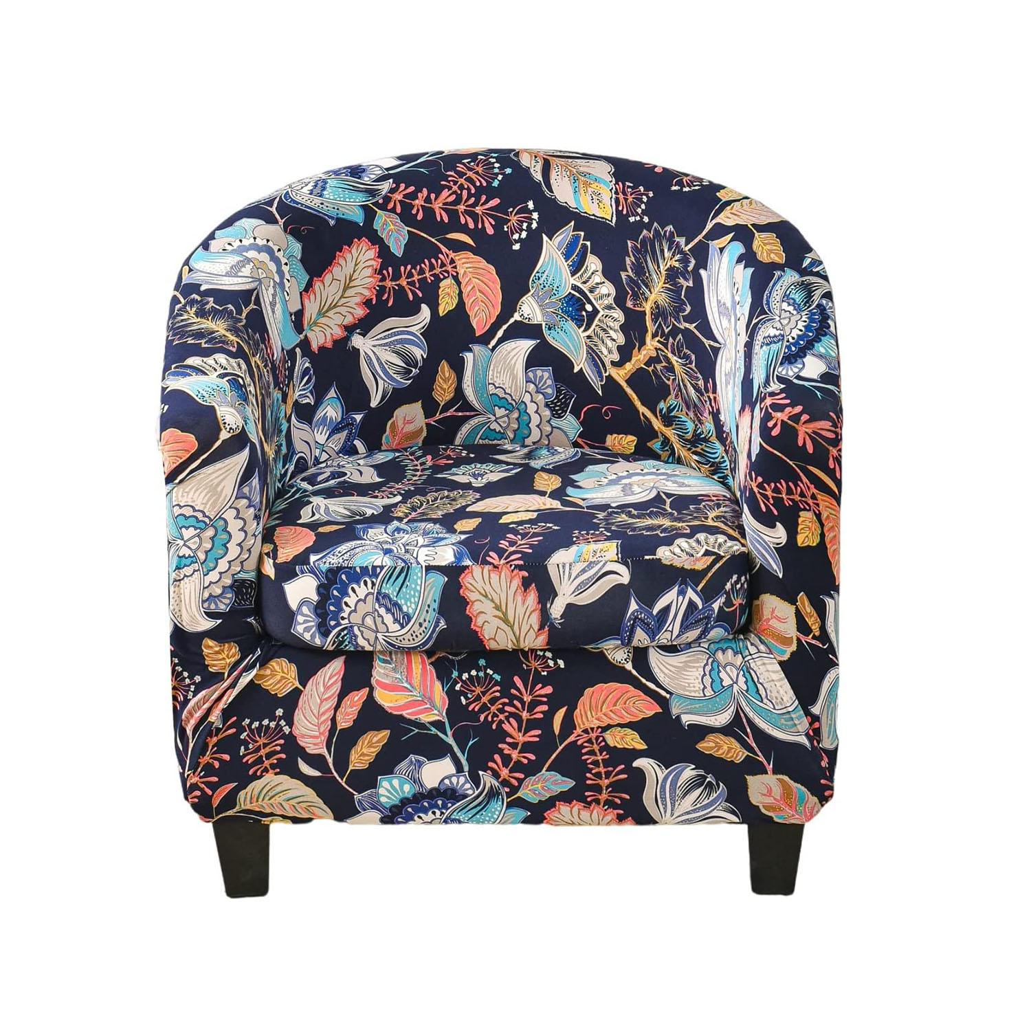 2 Piece Club Chair Slipcover Printed Tub Chair Slipcover Armchair