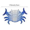 thumbnail image 6 of New Cute Crab Pen Holder Weightlifting Crabs Penholder Bracket Storage Rack Gift Stationery Blue, 6 of 9
