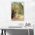 thumbnail image 2 of ARTCANVAS Hunted Roe-Deer On The Alert Spring 1867 Canvas Art Print by Gustave Courbet - Size: 26" x 18" (0.75" Deep), 2 of 9