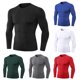 thumbnail image 4 of Camisa deportiva para hombre Manga larga O Cuello Elástico Slim Fitness, 4 of 7