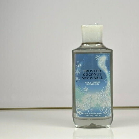 Bath & Body Works Gel Douche Coffret Cadeau de 2 10Oz Chacun (Boule de Neige Givrée à la Noix de Coco)