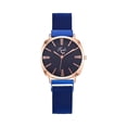 thumbnail image 2 of Resicozy Watches for Women Quartz Waterproof Wristwatch with Stainless Steel Mesh Casual Simple Fashion Womens Watches Gift Blue, 2 of 3