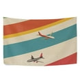thumbnail image 6 of Yayeee Tapestry Wall Hanging for Bedroom 60" x 40" Living Room Home Wall Art Decor, Colorful Plane, 6 of 7