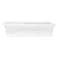 thumbnail image 3 of Life Story Clear Stackable Closet & Storage Box 34 Quart Containers, (12 Pack), 3 of 5